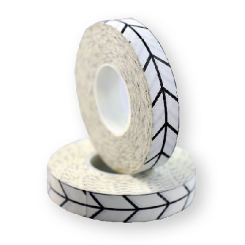 Tiger Tape, scant 1/2in half square triangles